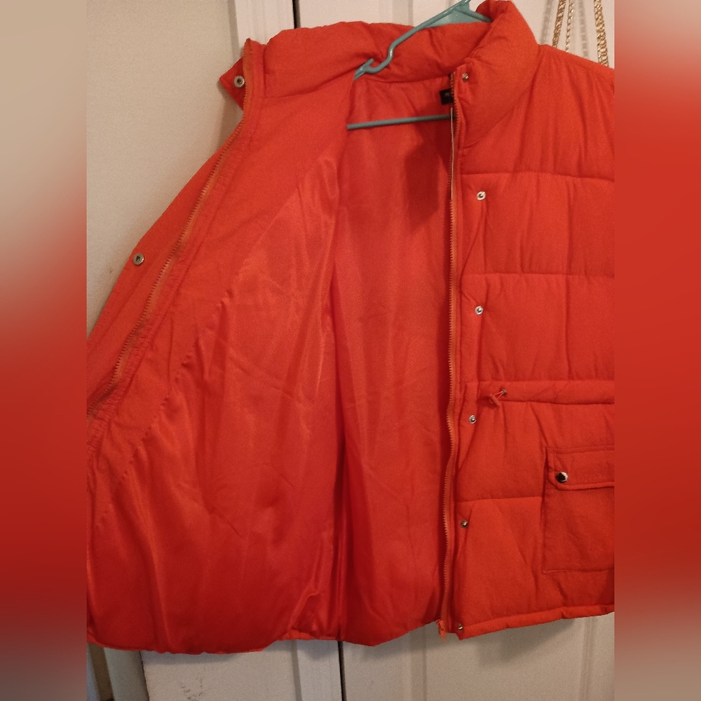 PrettyLittleThing Plus Orange Jacket - Picture 5 of 5
